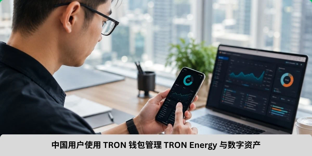 中国用户使用 TRON 钱包管理 TRON Energy 与数字资产
