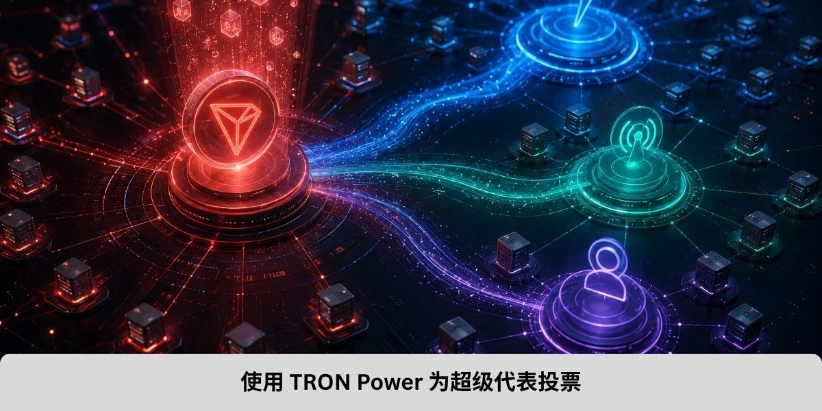 使用 TRON Power 为超级代表投票