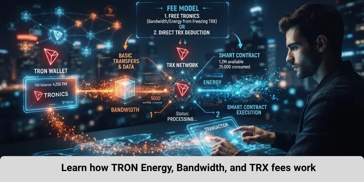 Tron Energy and Bandwidth