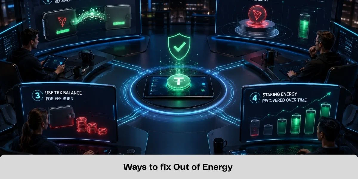 Ways to fix Out of Energy