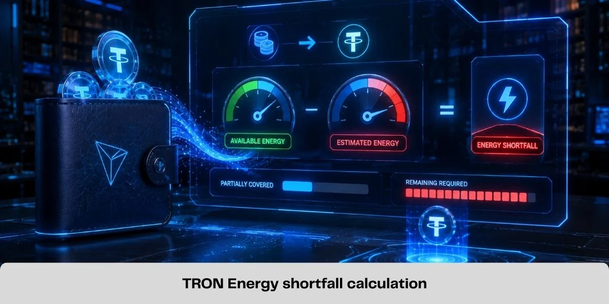 TRON Energy shortfall calculation