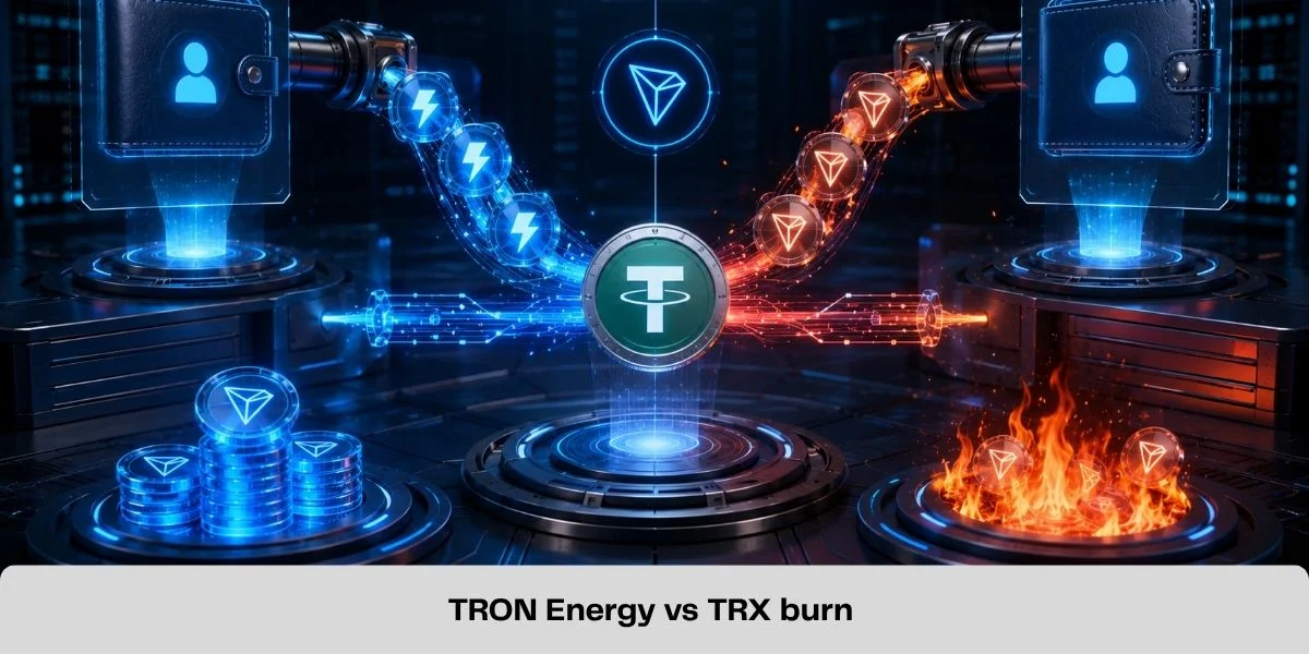 TRON Energy vs TRX burn