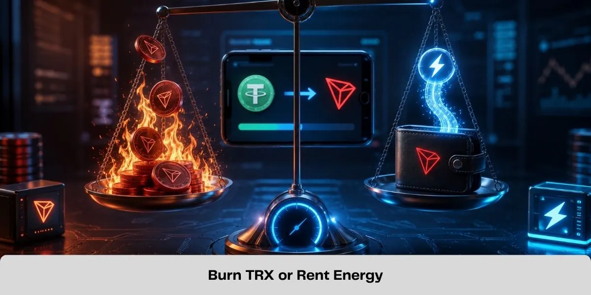 Burn TRX or Rent Energy