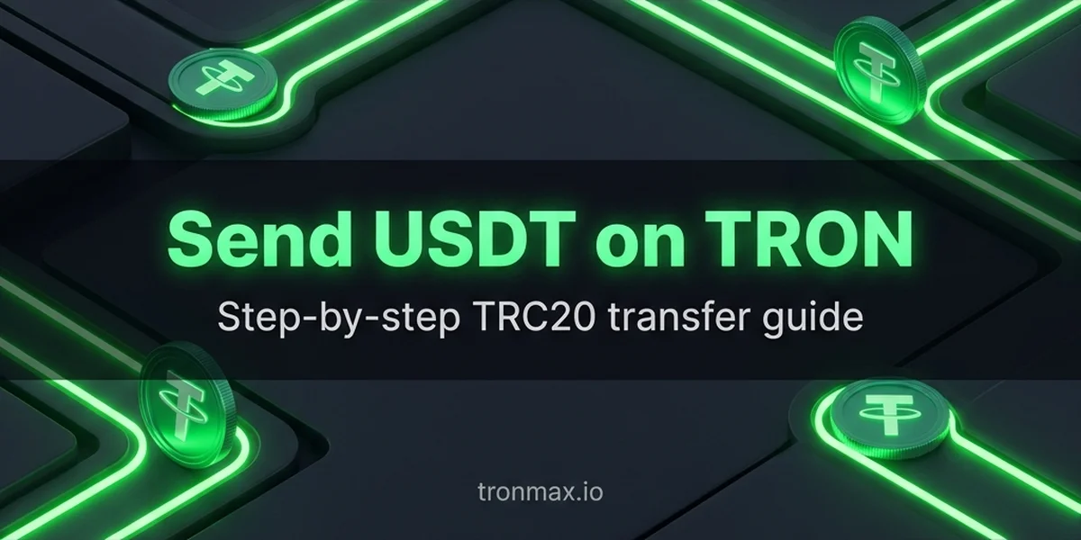 How to Send USDT on TRON Without TRX for Network Fees