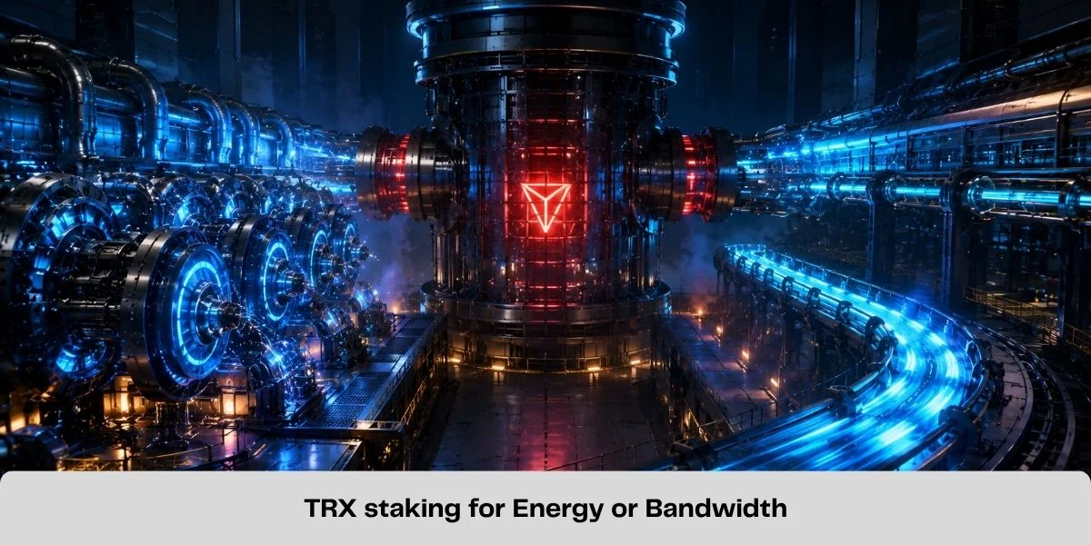 TRX staking for Energy or Bandwidth