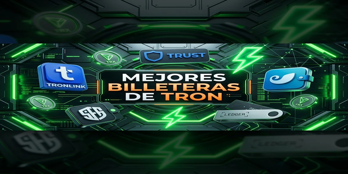 Mejores Billeteras de TRON para TRX, USDT y Energía