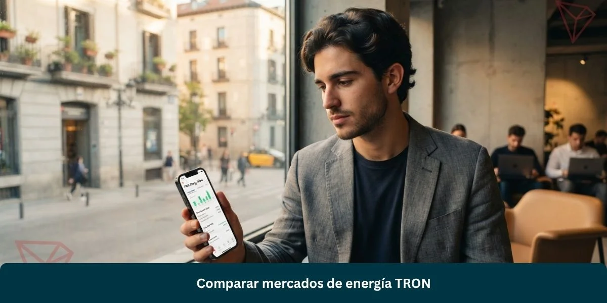 Comparar mercados de energía TRON