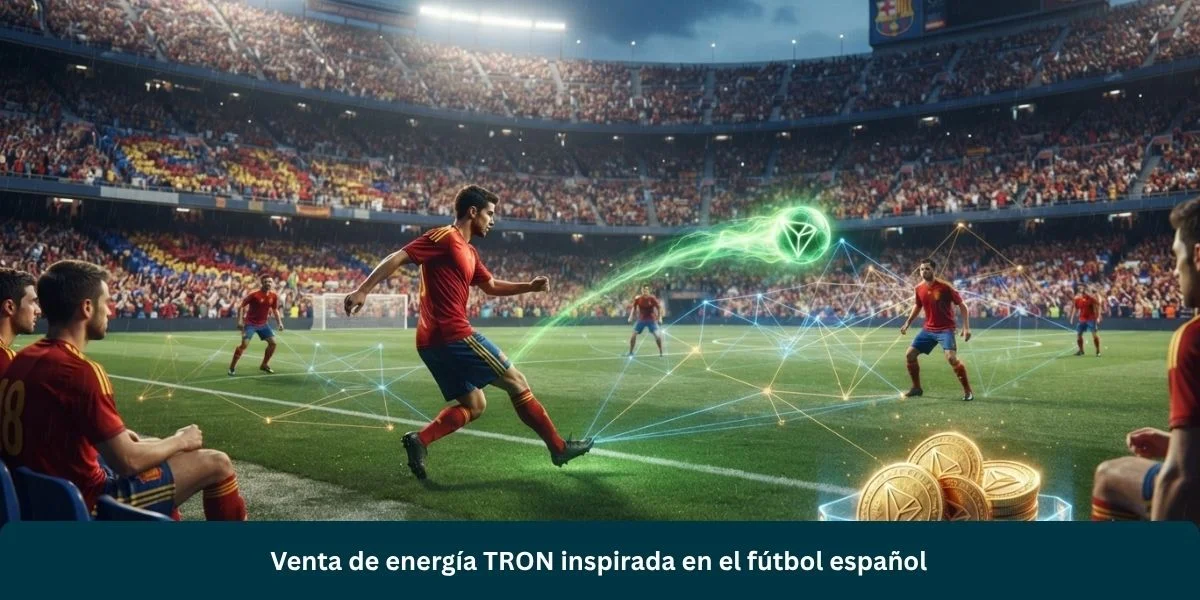Venta de energía TRON inspirada en el fútbol español
