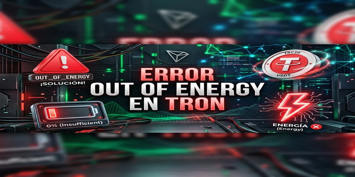 Error Out of Energy en TRON: Cómo Solucionarlo Rápido