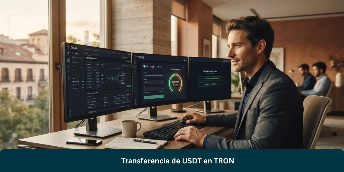 Transferencia de USDT en TRON