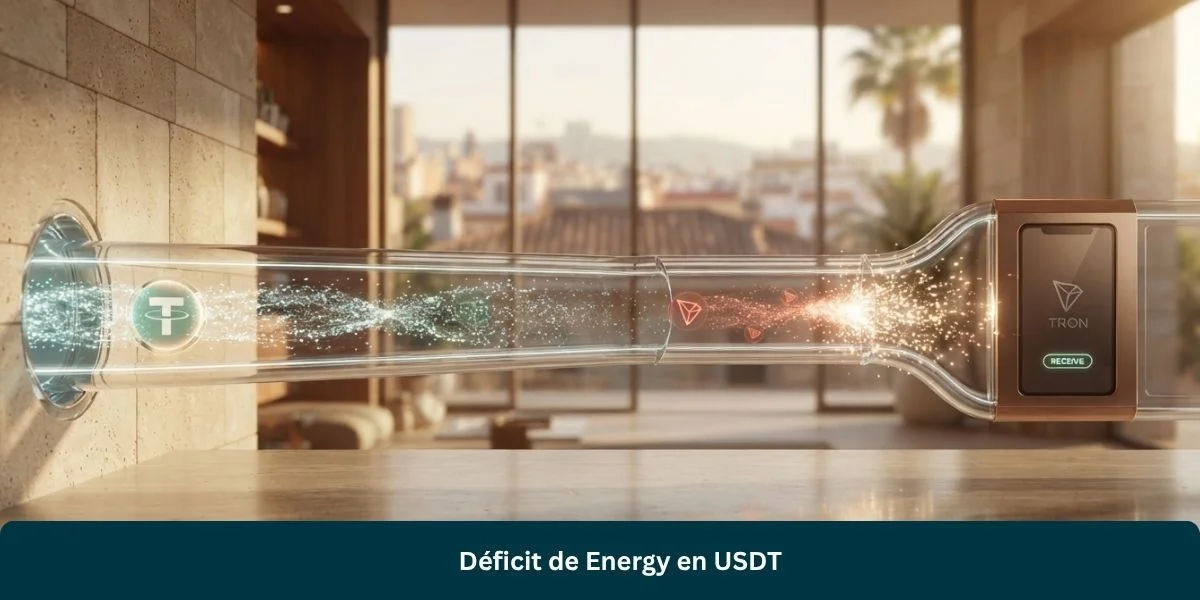 Déficit de Energy en USDT