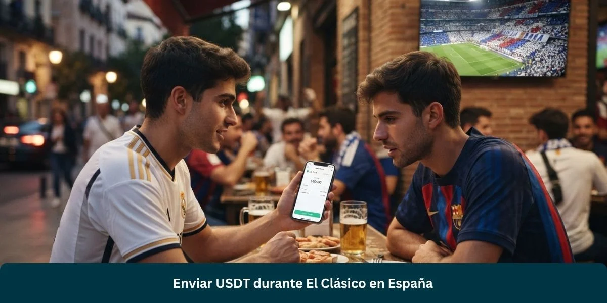 Enviar USDT en TRON paso a paso