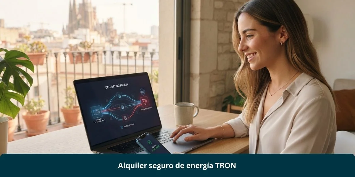 Alquiler seguro de energía TRON