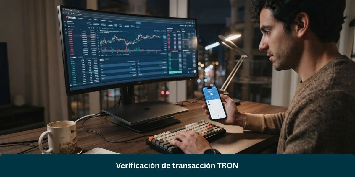 Verificación de transacción TRON