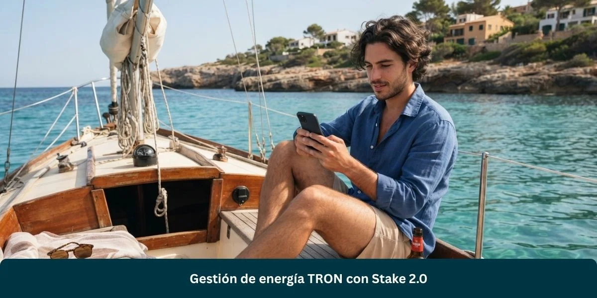 Gestión de energía TRON con Stake 2.0