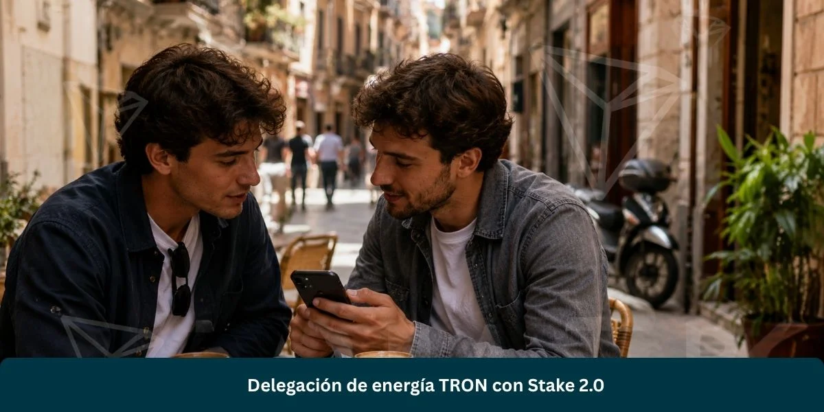 Delegación de energía TRON con Stake 2.0