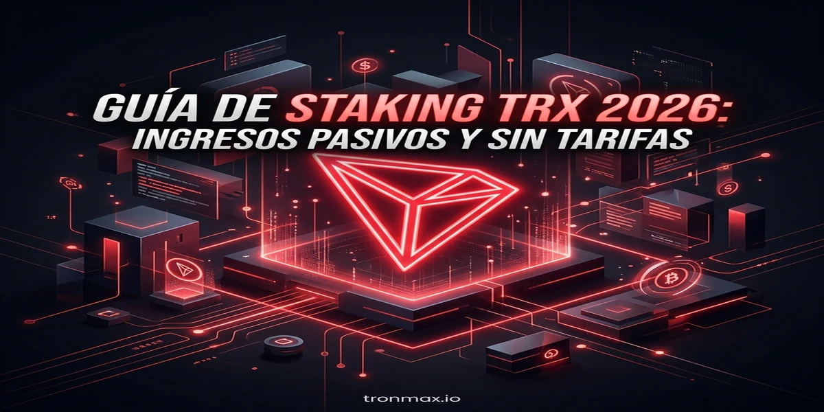 Cómo Hacer Staking de TRX: Energía, Ancho de Banda y Voto
