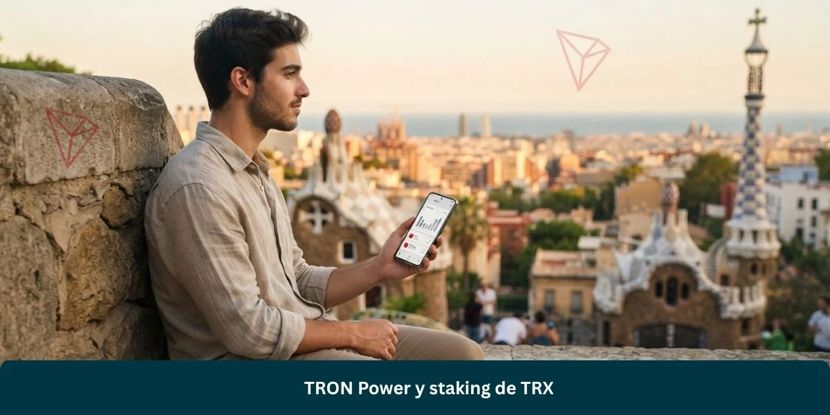 TRON Power y staking de TRX