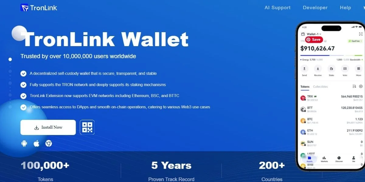 tronlink - ID