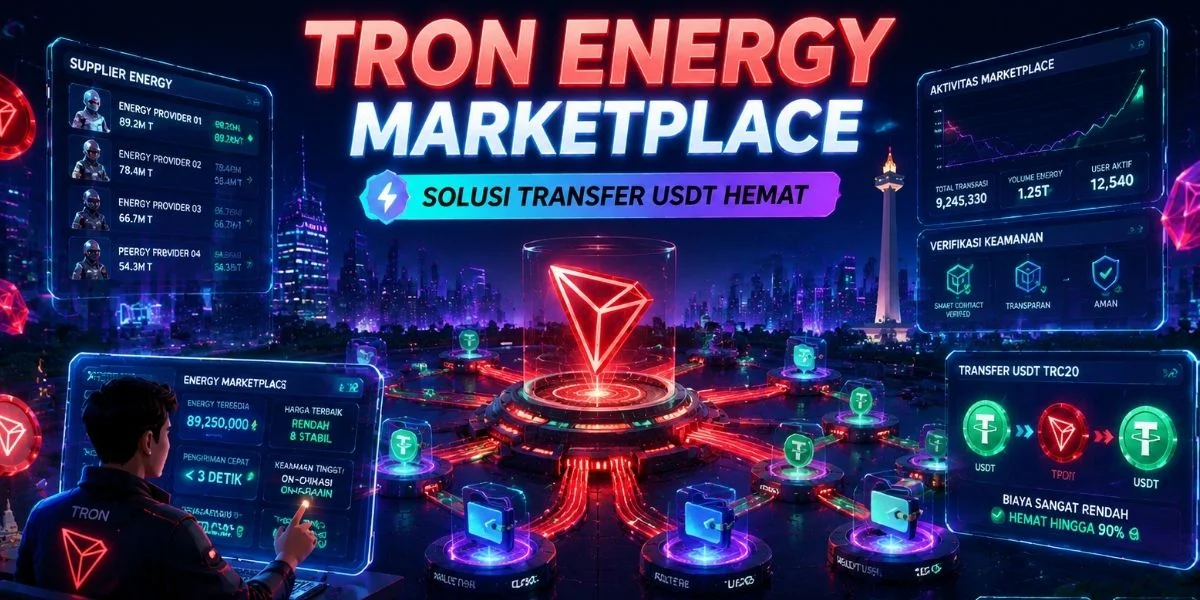 Platform TRON Energy untuk menghemat biaya transfer