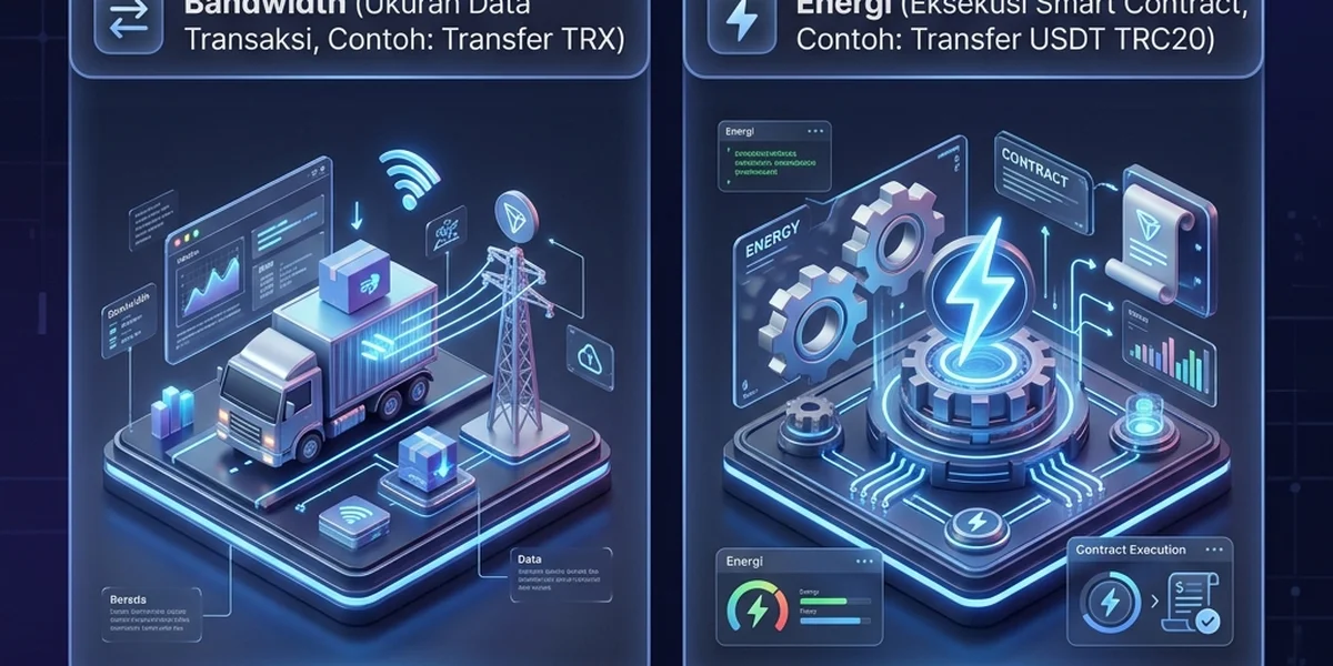 Penjelasan Energi dan Bandwidth TRON
