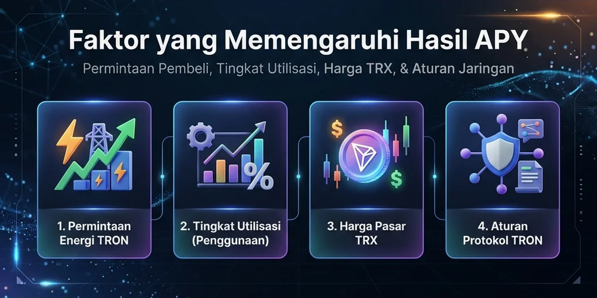 Pendapatan pasif dan keuntungan TRON