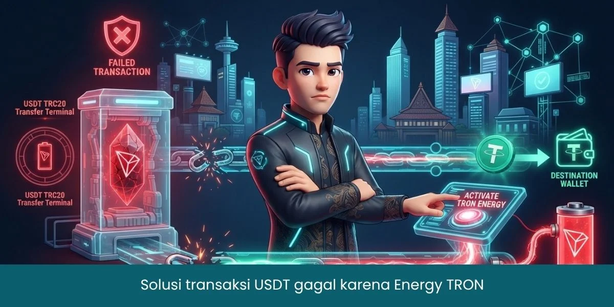 Solusi transaksi USDT gagal karena Energy TRON