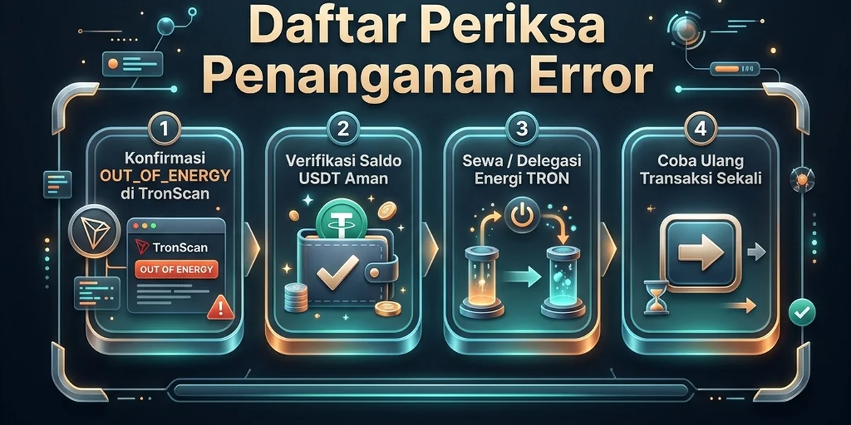 Kesalahan Out of Energy TRON