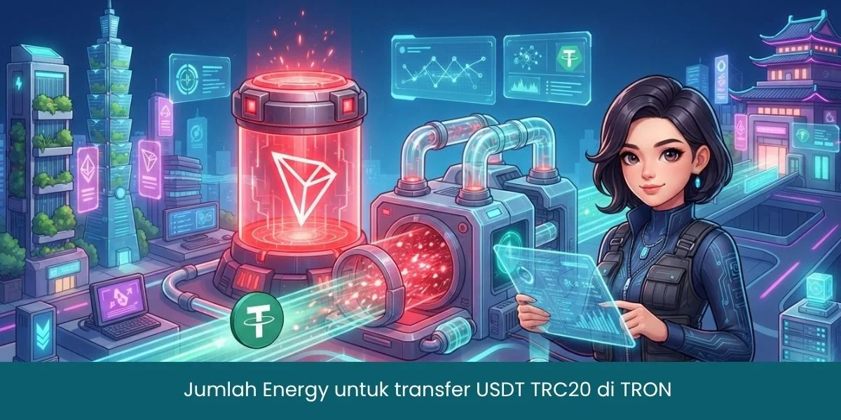 Jumlah Energy untuk transfer USDT TRC20 di TRON