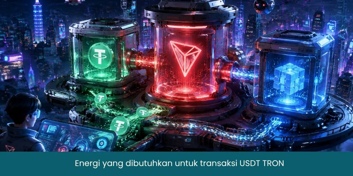 Energi yang dibutuhkan untuk transaksi USDT TRON