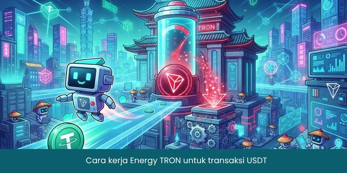 Cara kerja Energy TRON untuk transaksi USDT