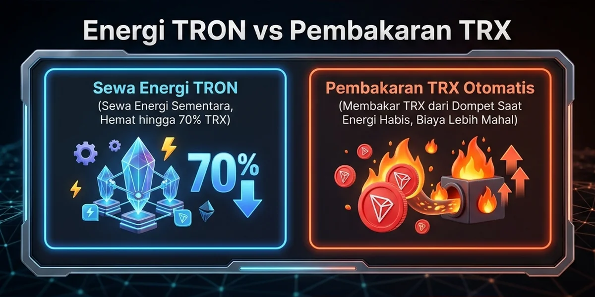 Energi TRON vs Pembakaran TRX