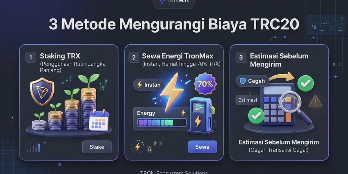 Cara Mengurangi Biaya TRC20