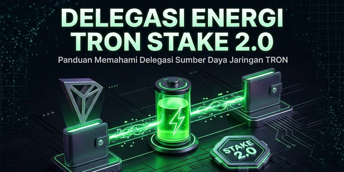 Cara Delegasi Energi TRON dengan Stake 2.0