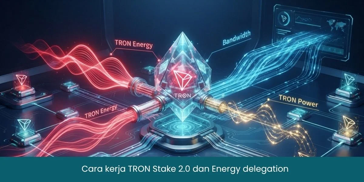 Cara kerja TRON Stake 2.0 dan Energy delegation