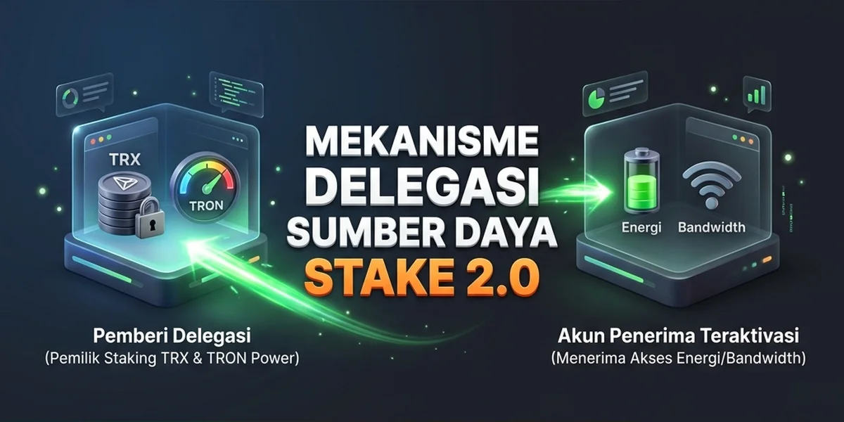 Delegasi sumber daya TRON Stake 2.0