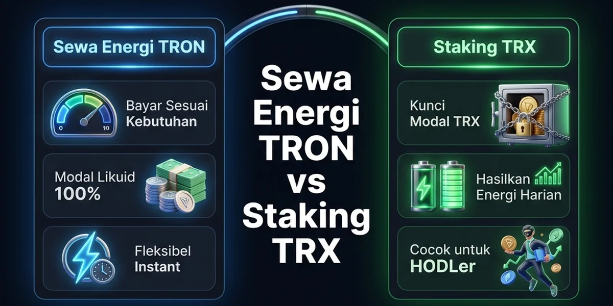Sewa Energi TRON vs Staking 1