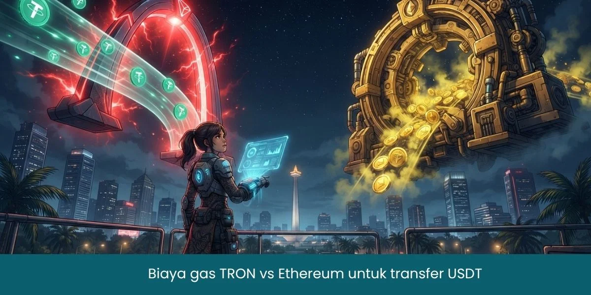 Biaya gas TRON vs Ethereum untuk transfer USDT