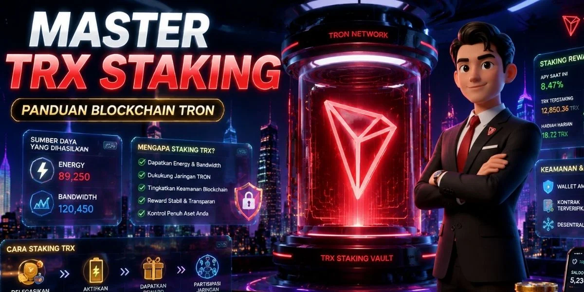 Strategi staking TRX untuk pengguna TRON