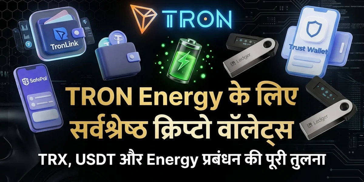 TRON Energy, TRX और USDT मैनेजमेंट के लिए सर्वश्रेष्ठ TRON वॉलेट्स (2026)