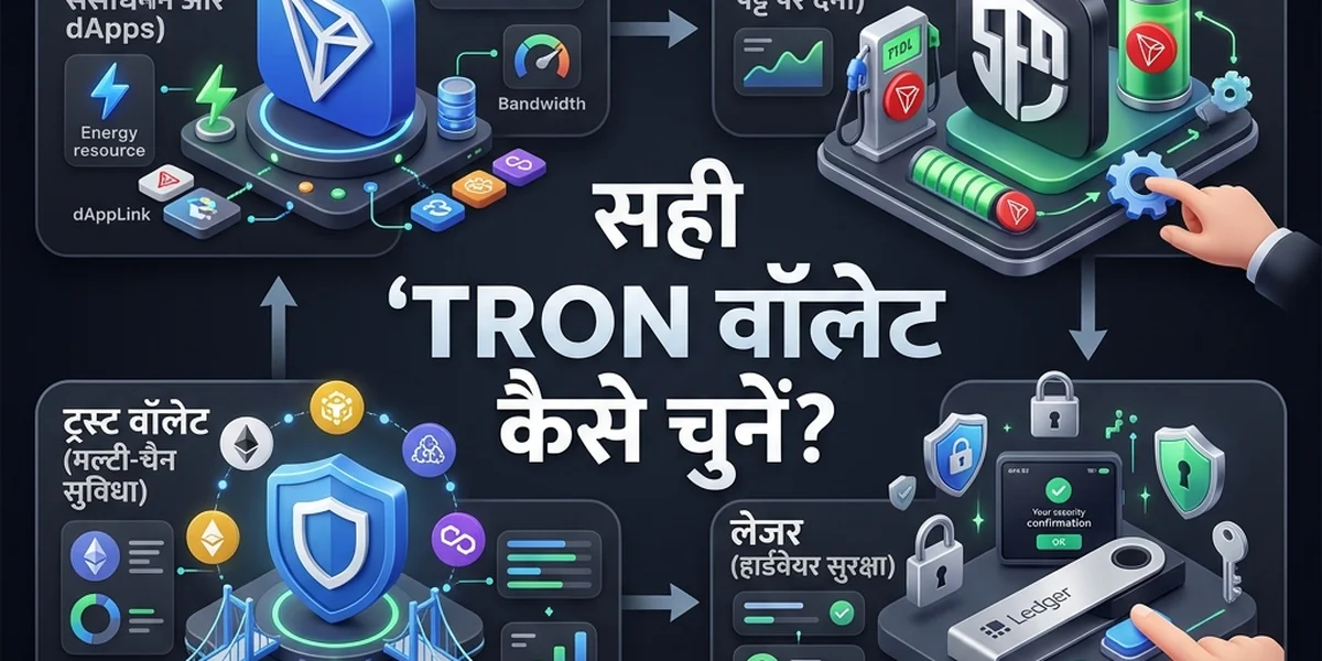 सही TRON वॉलेट कैसे चुनें?