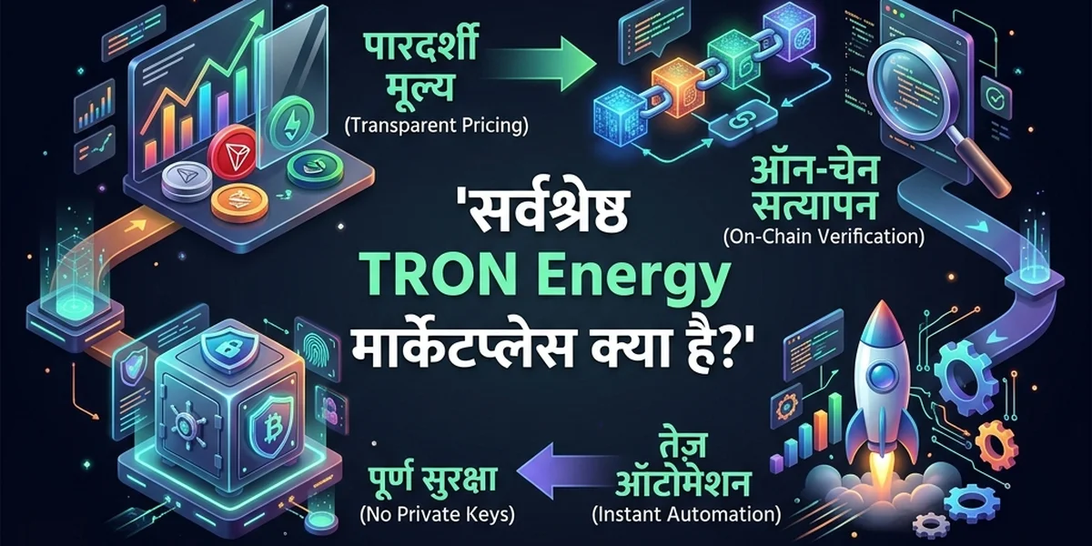 सर्वश्रेष्ठ TRON Energy मार्केटप्लेस क्या है?