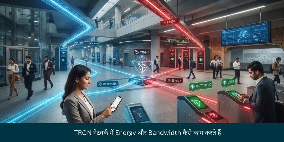 TRON नेटवर्क में Energy और Bandwidth कैसे काम करते हैं