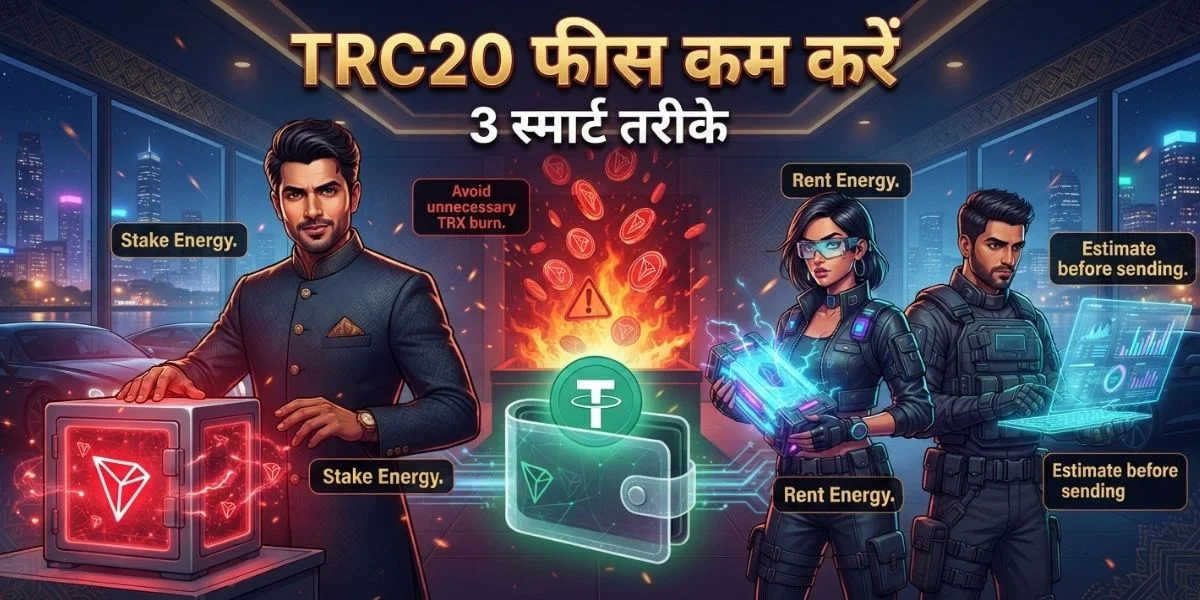 TRC20 फीस कम करने के 3 प्रमाणित तरीके