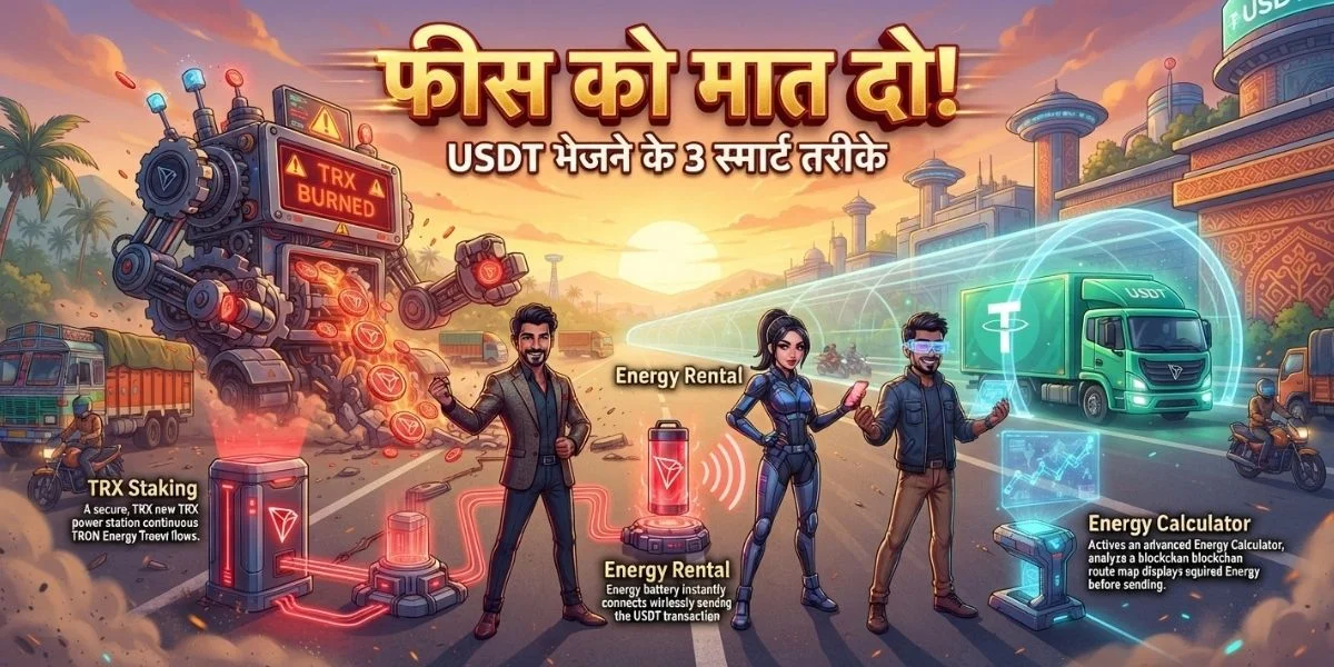 USDT ट्रांसफर की TRC20 फीस कैसे कम करें