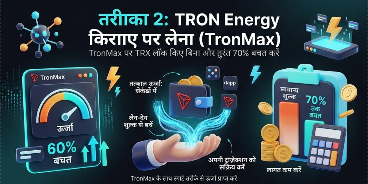 TRX बर्न करें या Energy किराए पर लें