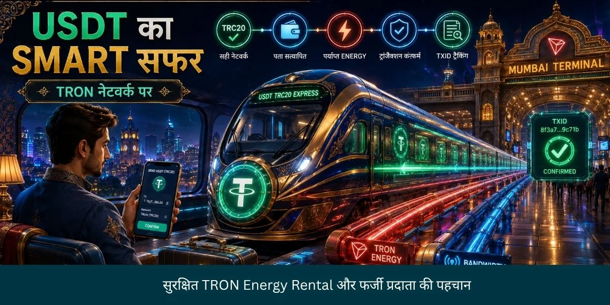 TRON पर USDT भेजते समय Energy और फीस कैसे बचाएं
