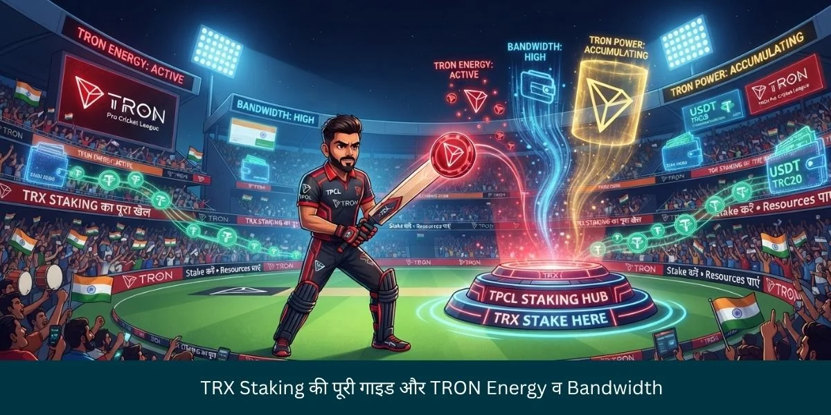TRX Staking की पूरी गाइड और TRON Energy व Bandwidth