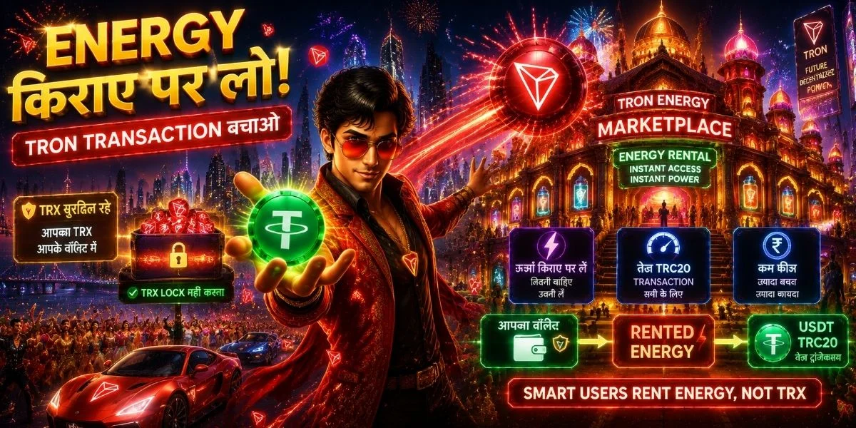 TRON Energy Rental क्या है और कैसे काम करता है