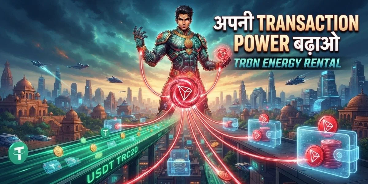 USDT TRC20 के लिए TRON Energy Rental सेवा